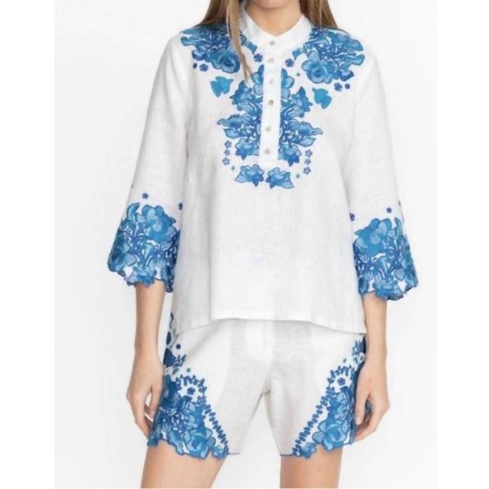 JOHNNY WAS JADE elly camilla blouse